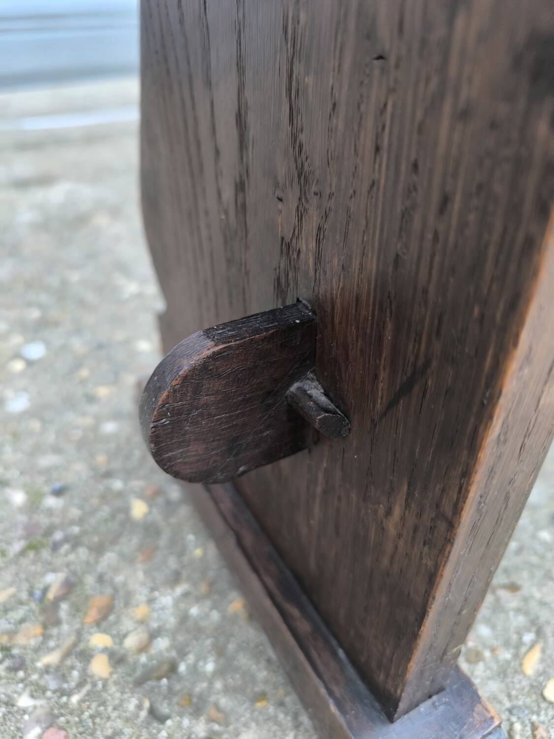 Banc d'église en bois début XXème