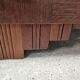 Art Deco buffet by Saddier & Fils in solid rosewood and veneer.