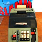Vintage Olivetti calculating machine 1960 calculator