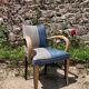 Fully restored bridge armchair