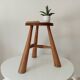 Brutalist tripod stool from the 1950s/60s.