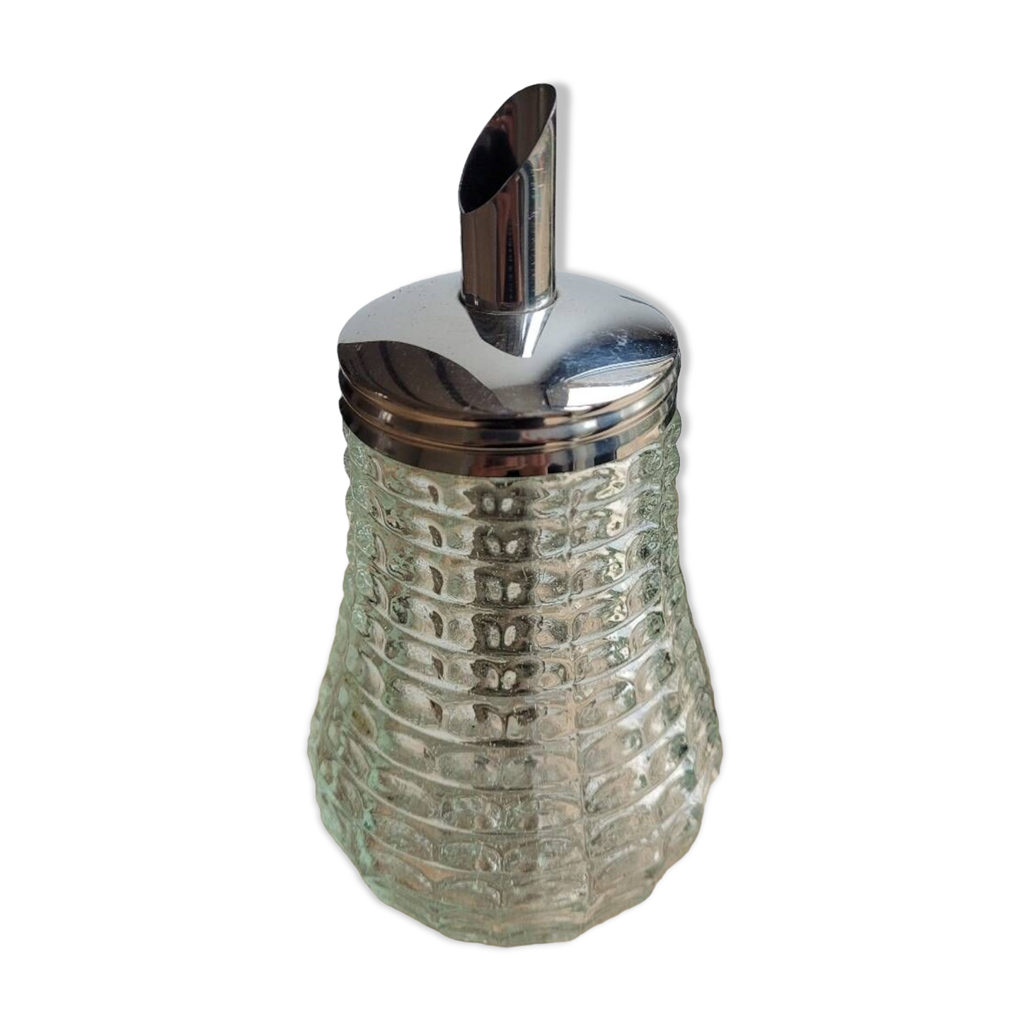 Grace vintage glass sugar bowl