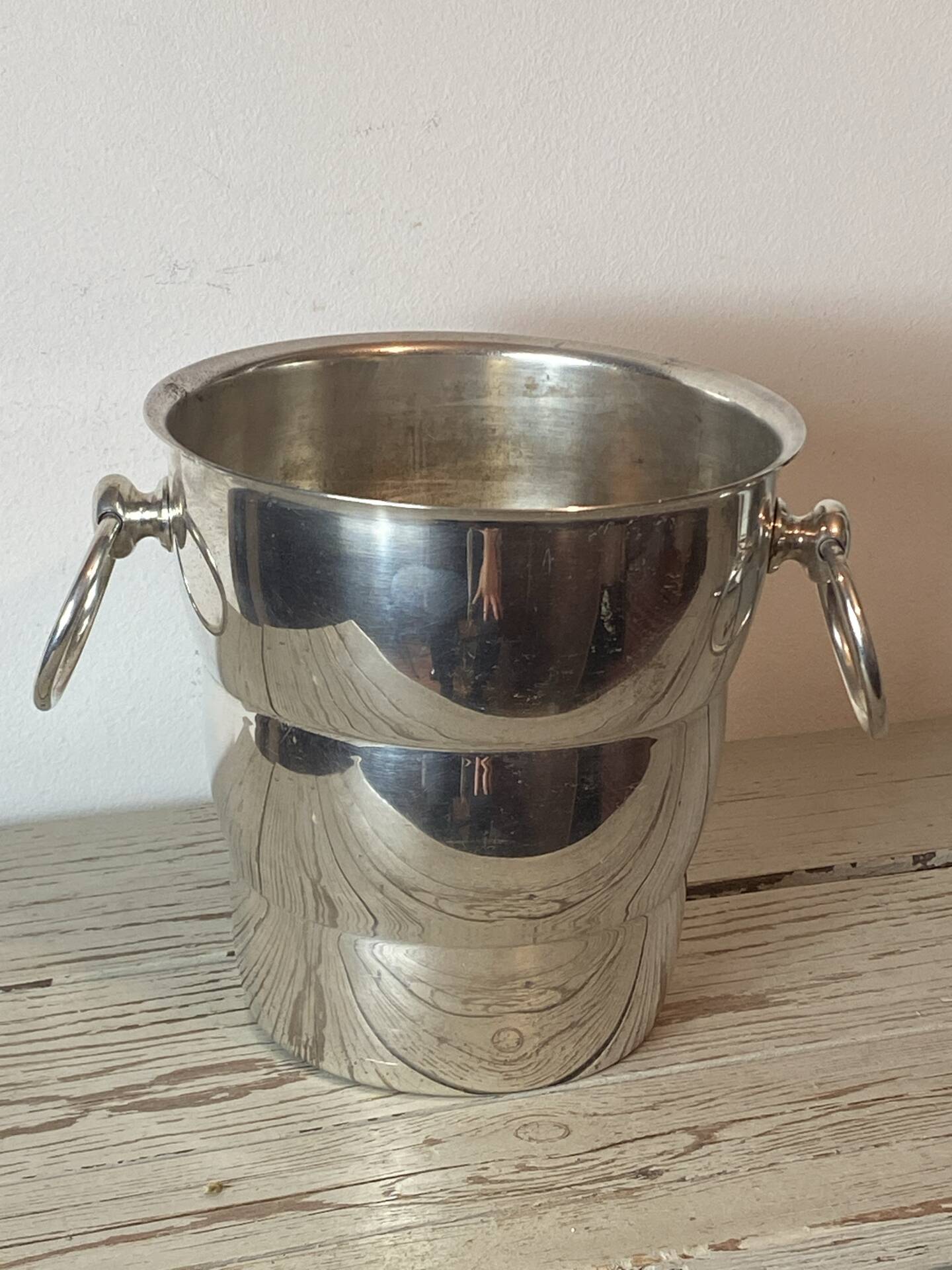 Silver-plated champagne bucket