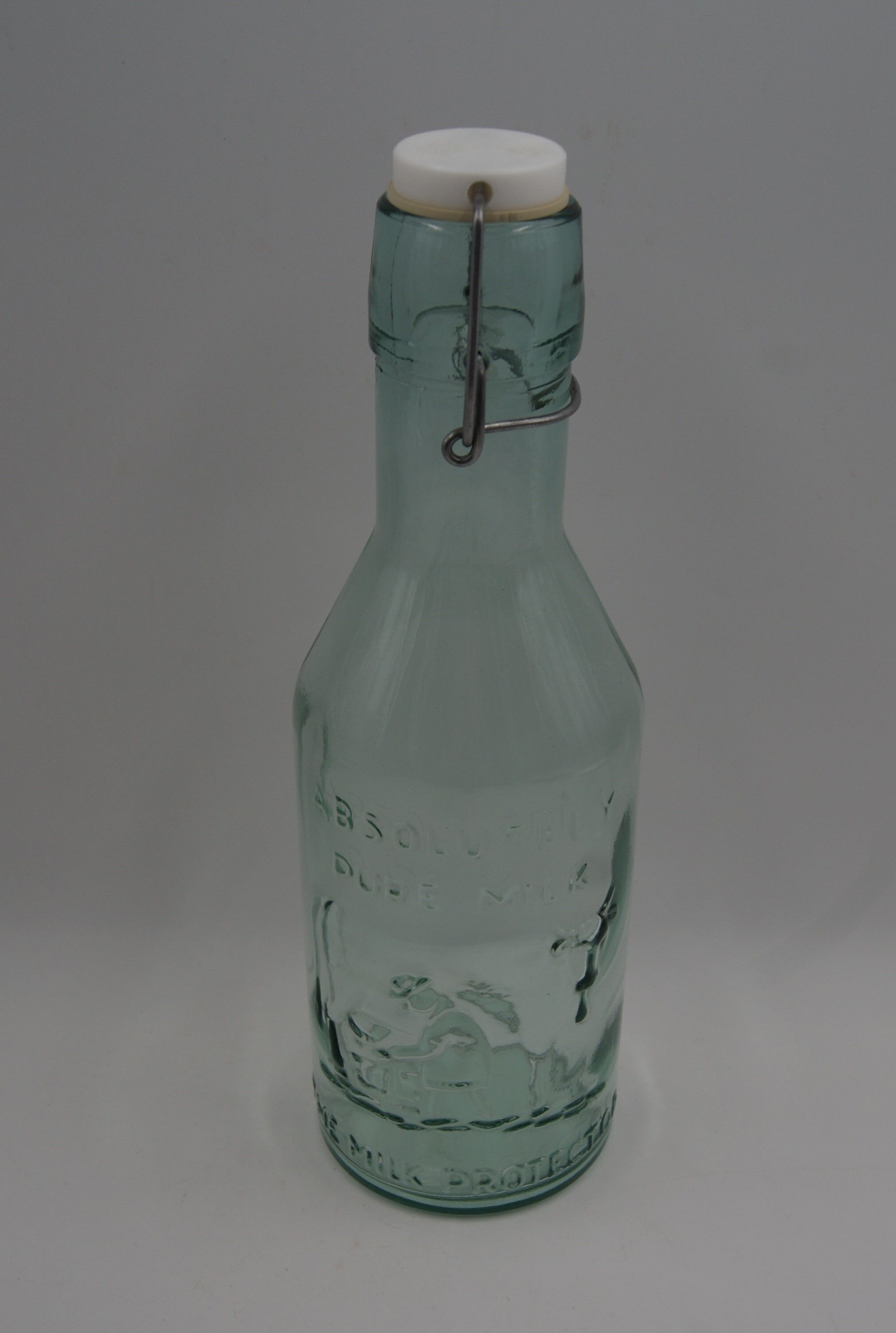 Bouteille de lait Angleterre vintage