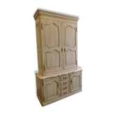 Buffet 2 wooden body painted 4 doors 4 drawers