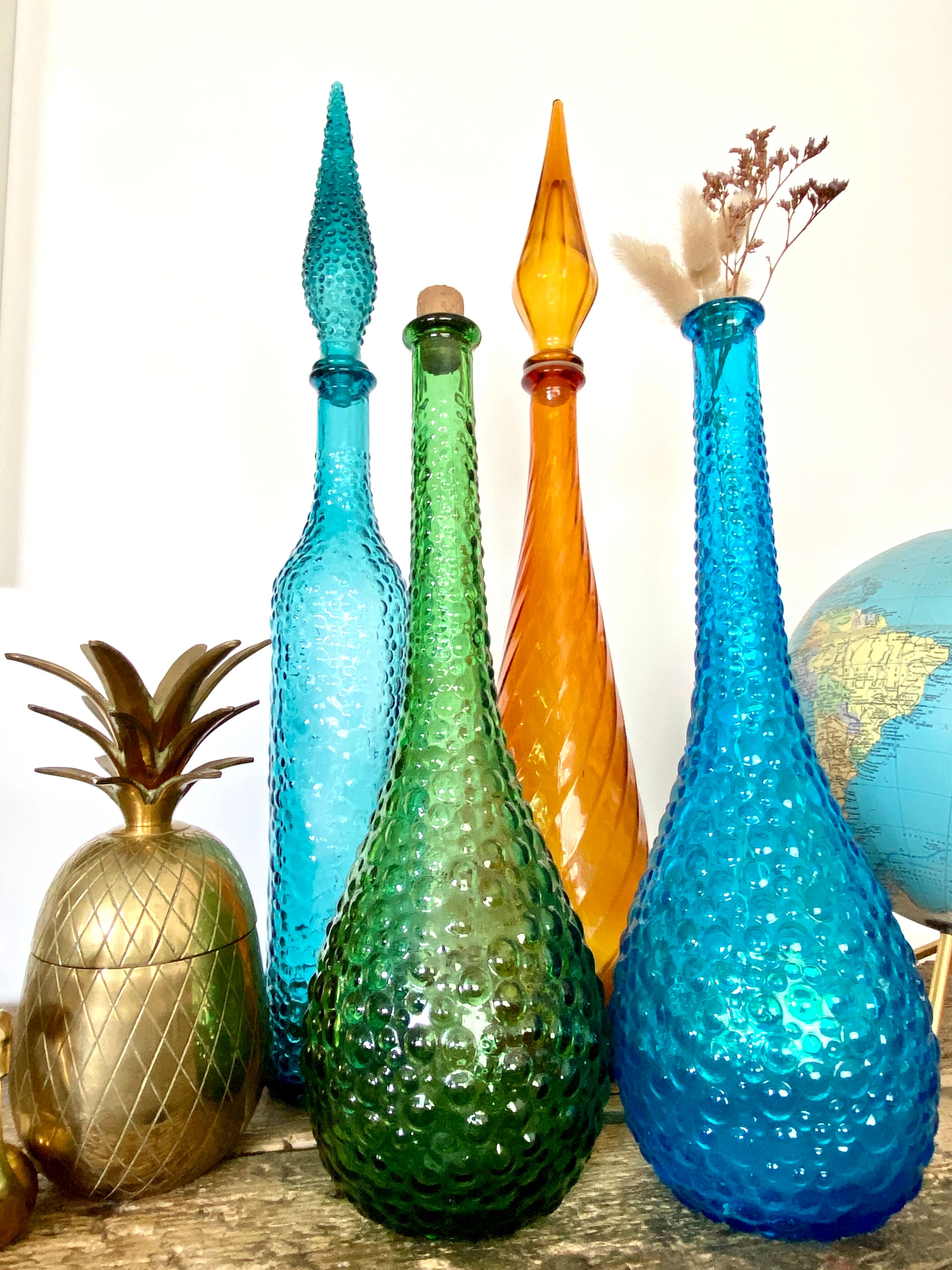 Green Empoli decanter