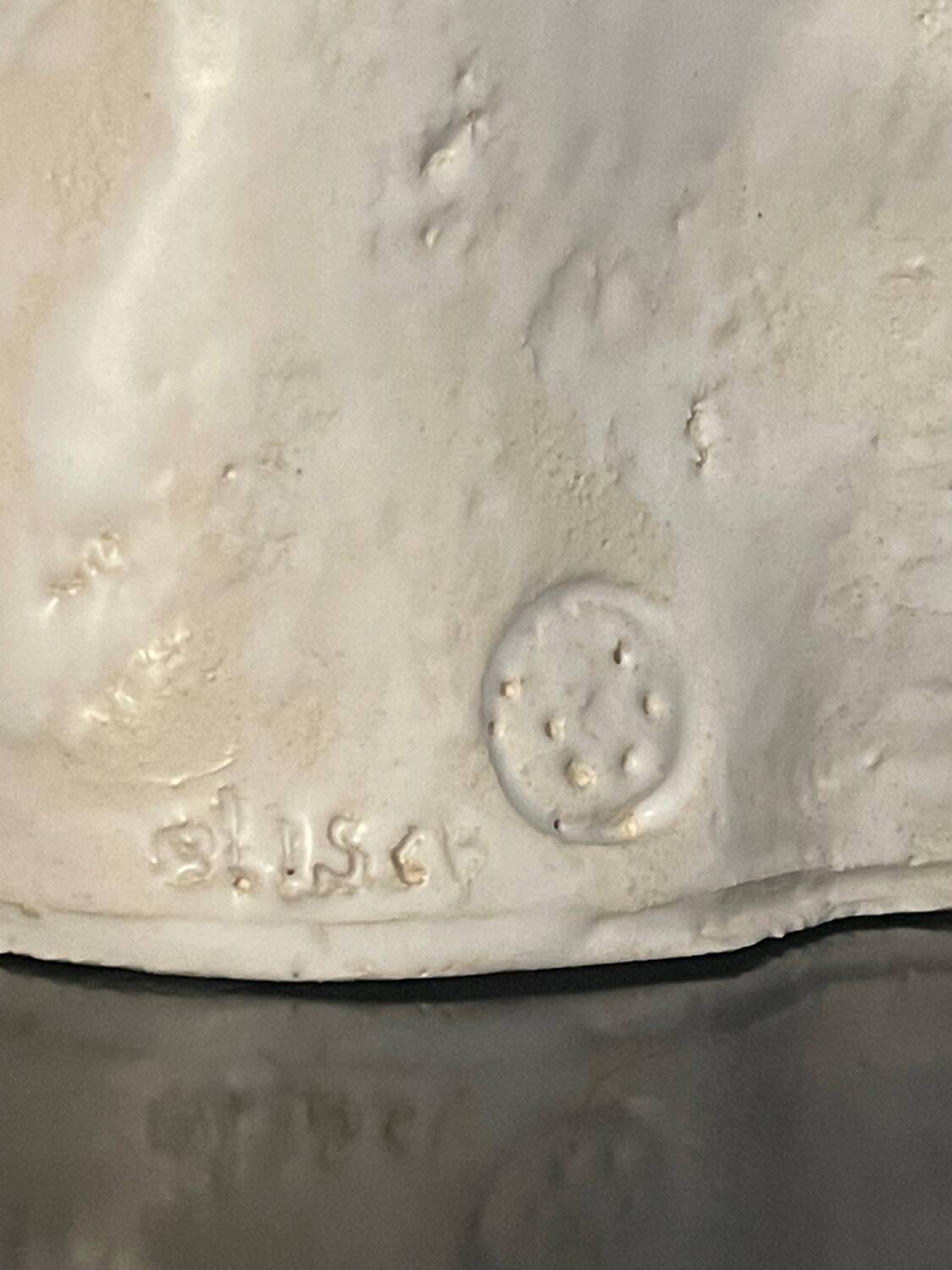 Brutalist ceramics Vallauris Olisch