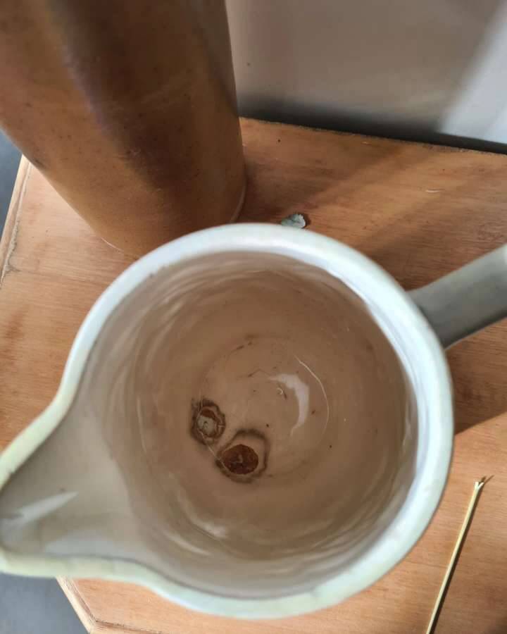 Saint Clement Barbotine Pitcher