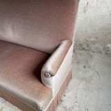 Velvet toad sofa
