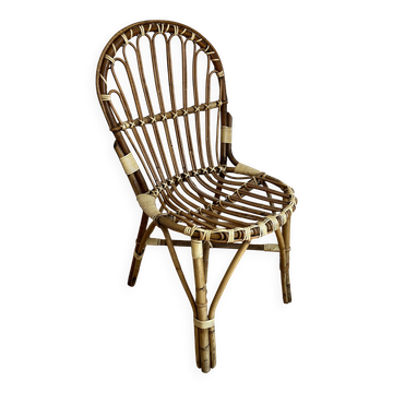 Chaise en rotin