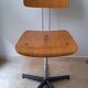 Chaise de bureau industrielle Mid-Century pivotante réglable vintage Stol Kamnik années 60/70