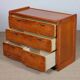 Vintage pine chest of drawers from the 1980s