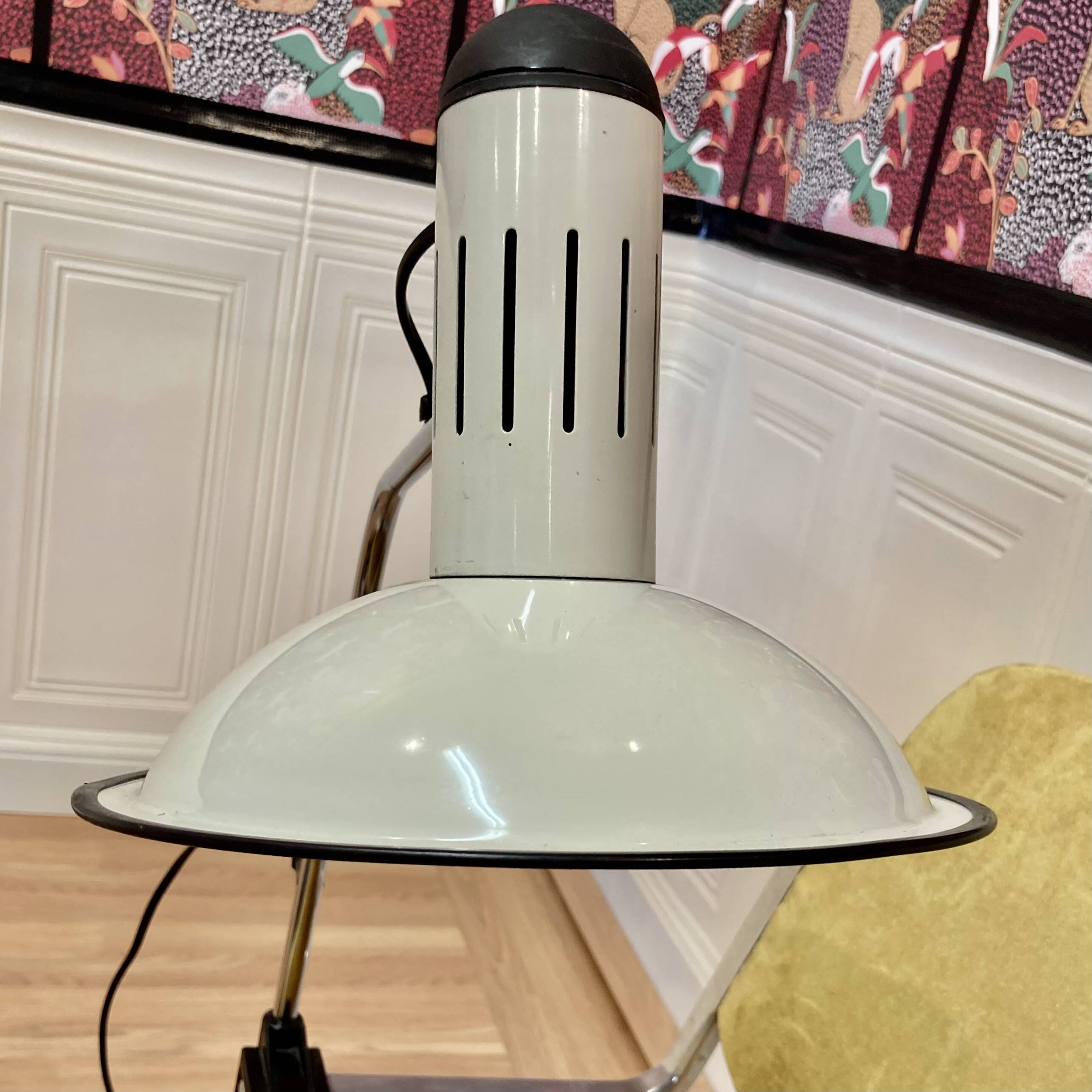 Large modular industrial lamp 1970.