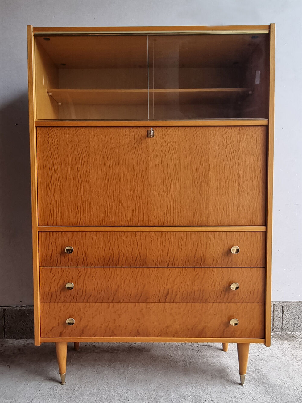 Secretary desk, vintage, 50s - 60s