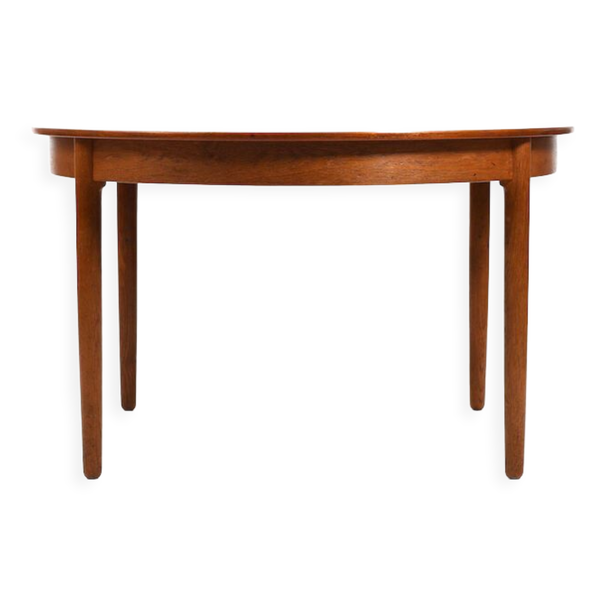 Hans J. Wegner Teak and Oak Dining Table 1950s