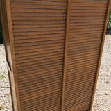 Notary furniture cabinet with curtains