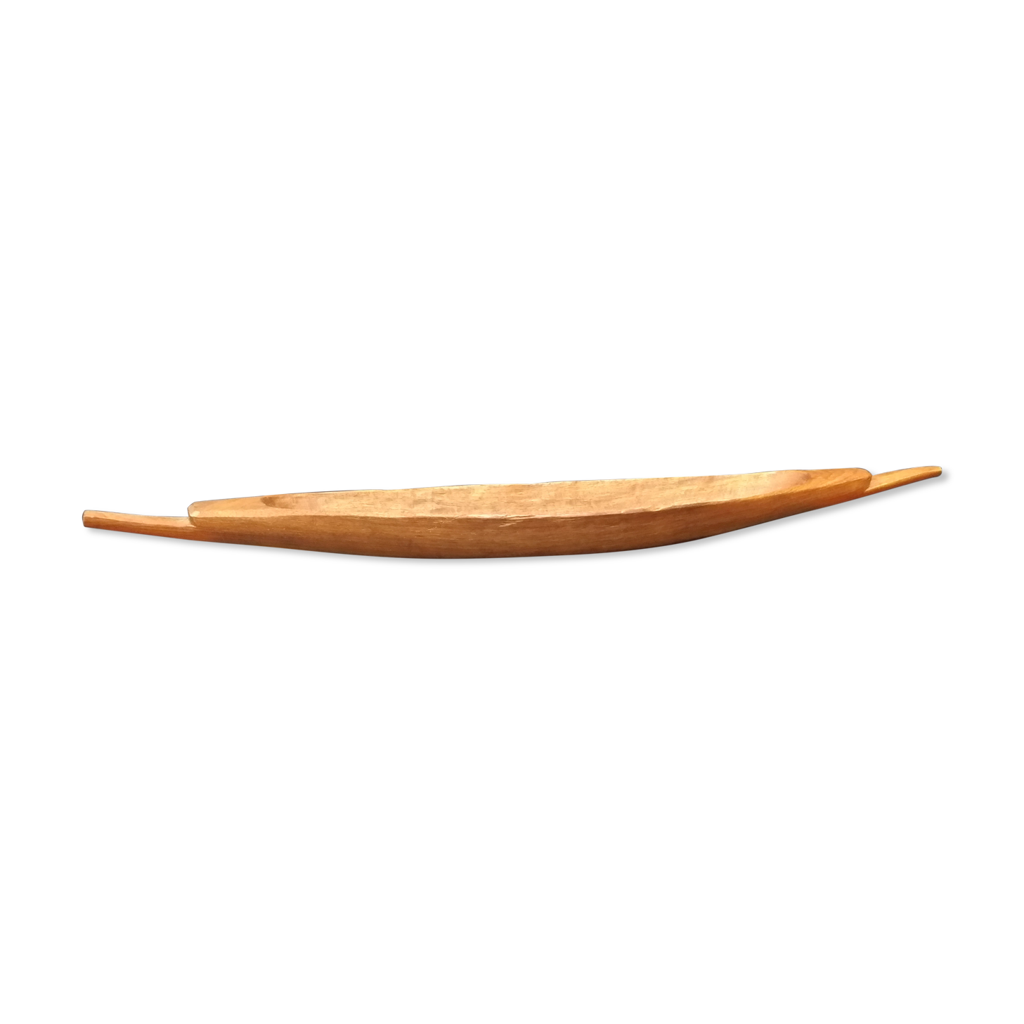 Pirogue vide poche en bois
