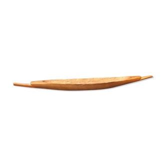 Empty canoe wooden pocket