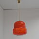 Mid-century Glass Pendant,1970's.