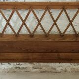 Old vintage braces bed