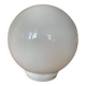 Milk Glass Spherical Ceiling Lamp, Opaline Shade with Diameter 7.5 cm