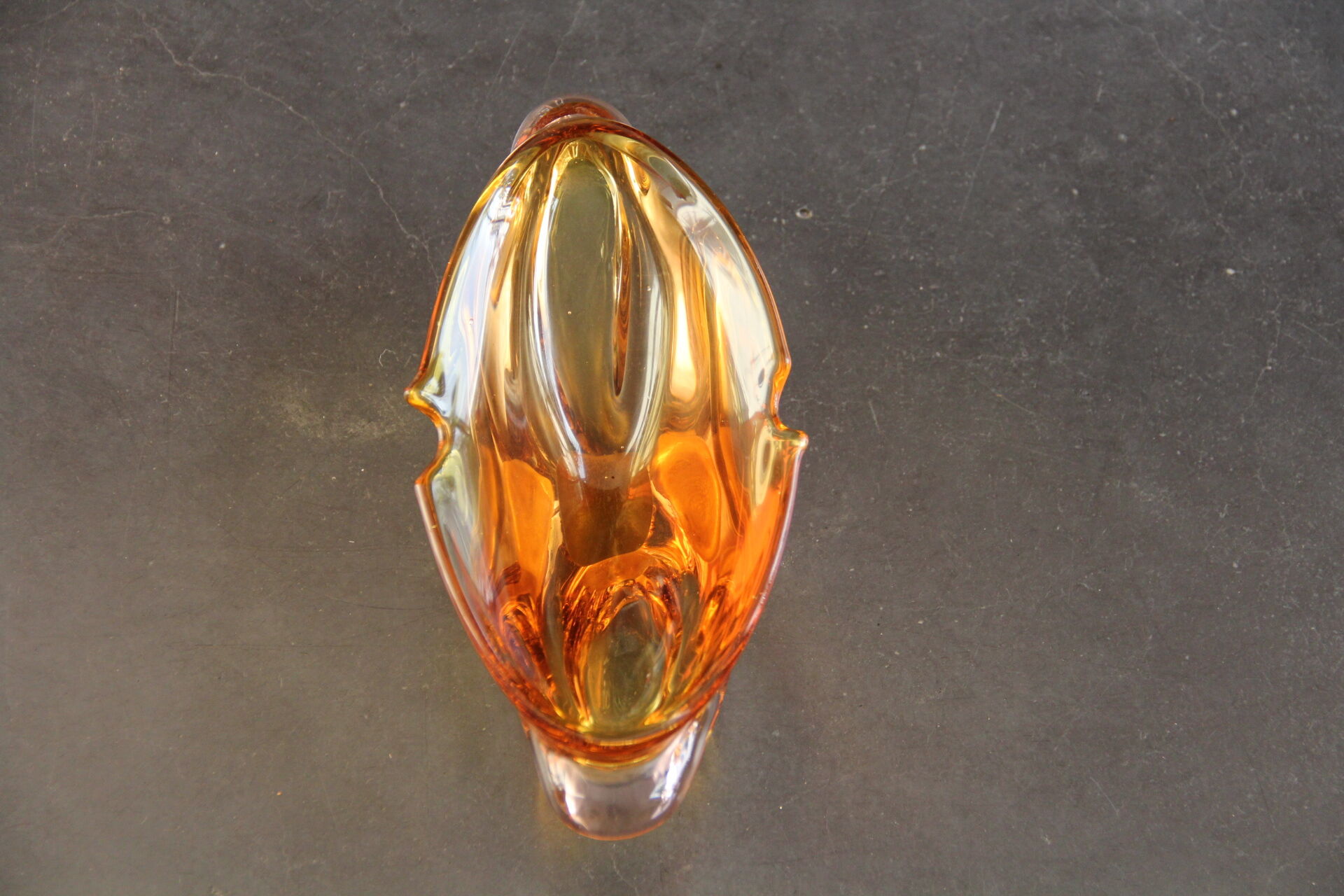 Vintage pocket oblong in crystal yellow tones