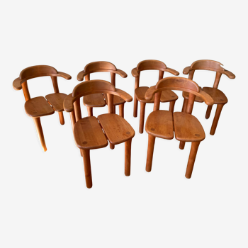 Lot de 6 chaises design « Team 7 »