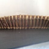 Wicker and fibre basket