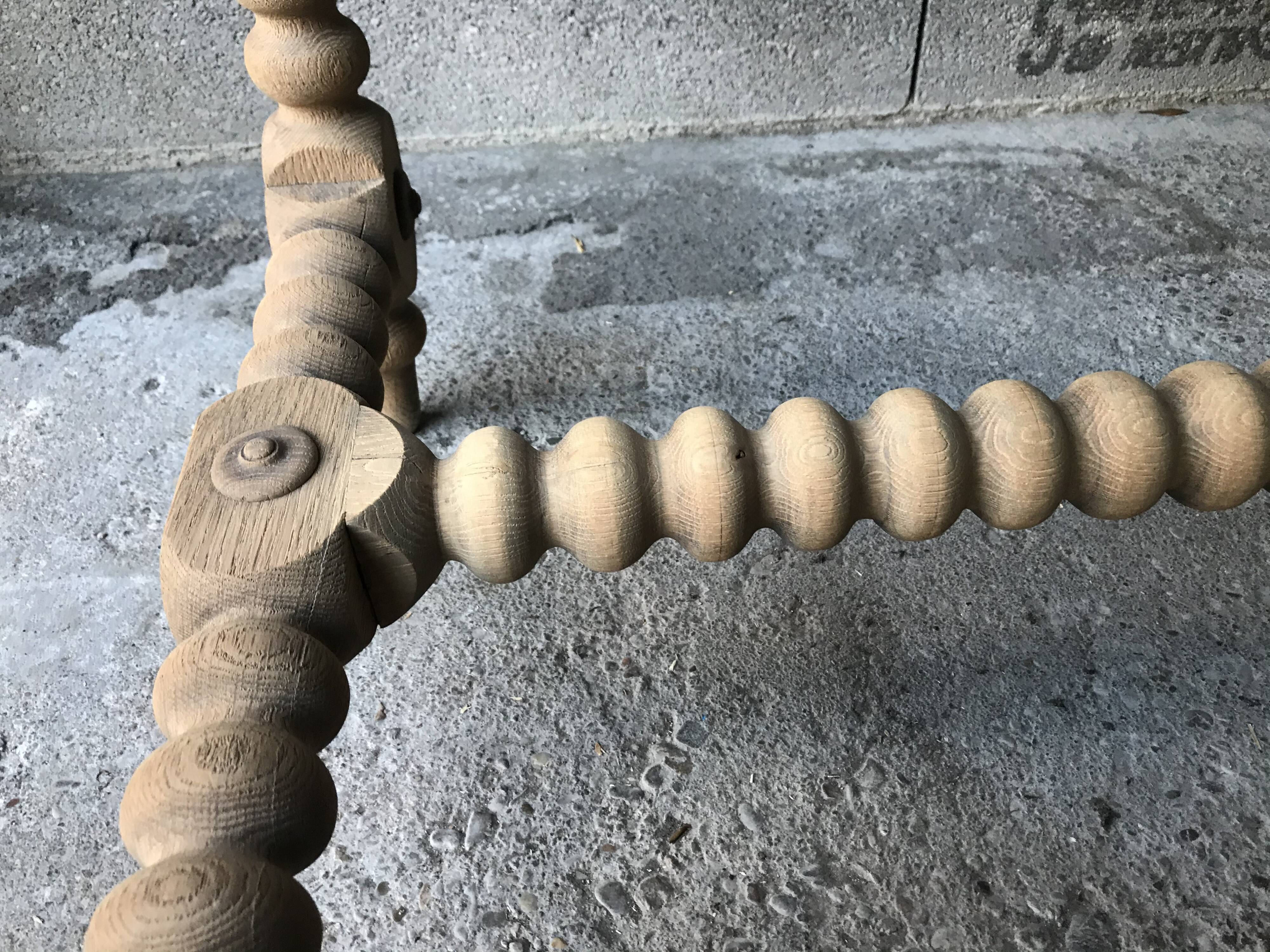 Louis XIII oak console