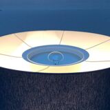 Blue tripod floor lamp from the mid-century German space age by Staff Leuchten, 1960s.