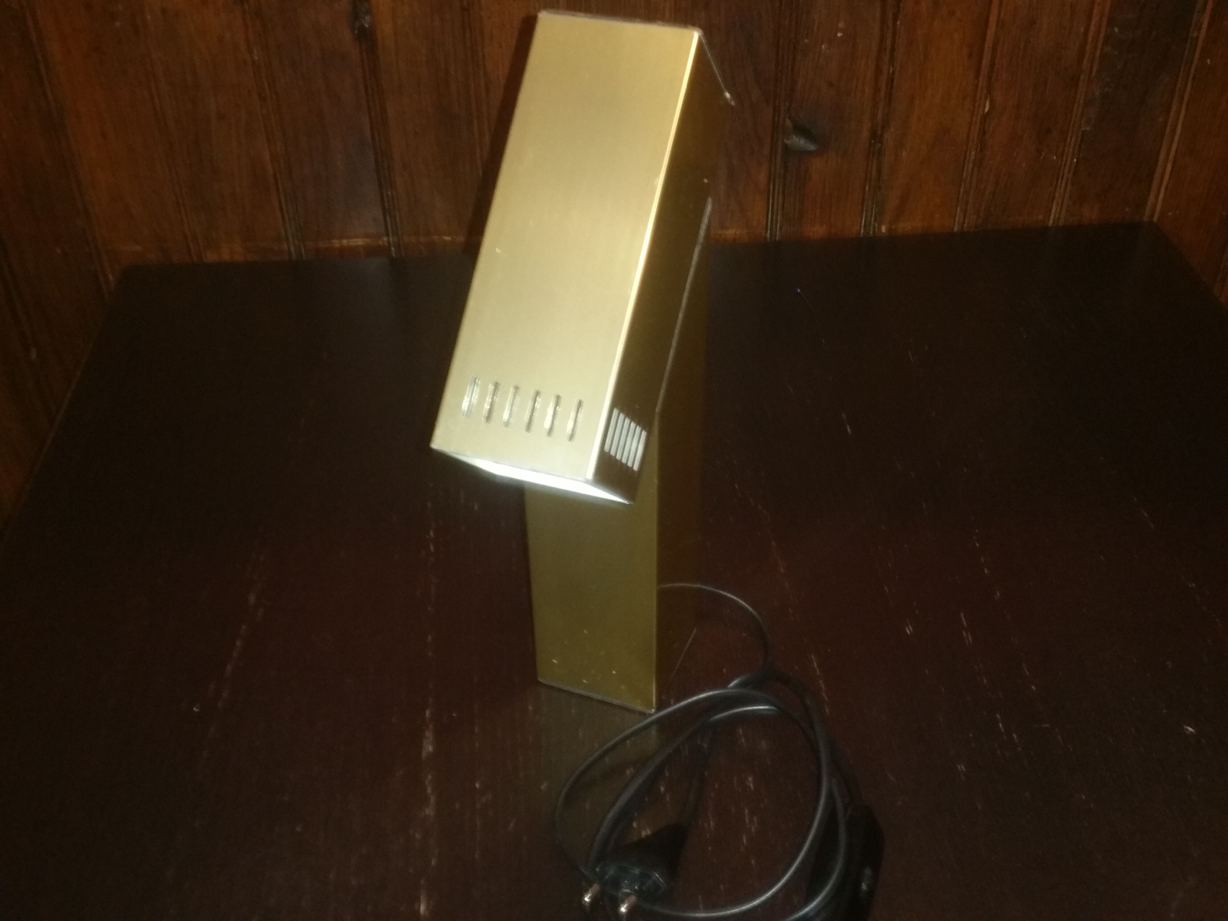 Desk lamp Glimworm by Elburg for Raak 70s vintage