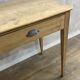 Solid wood airbrushed entrance console