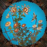 Cloisonné enamel dish, 19th century. Meiji period, Japan