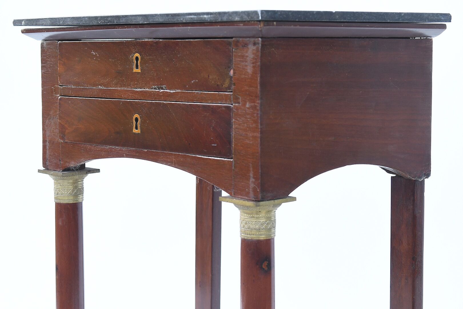 Empire-style bedside table