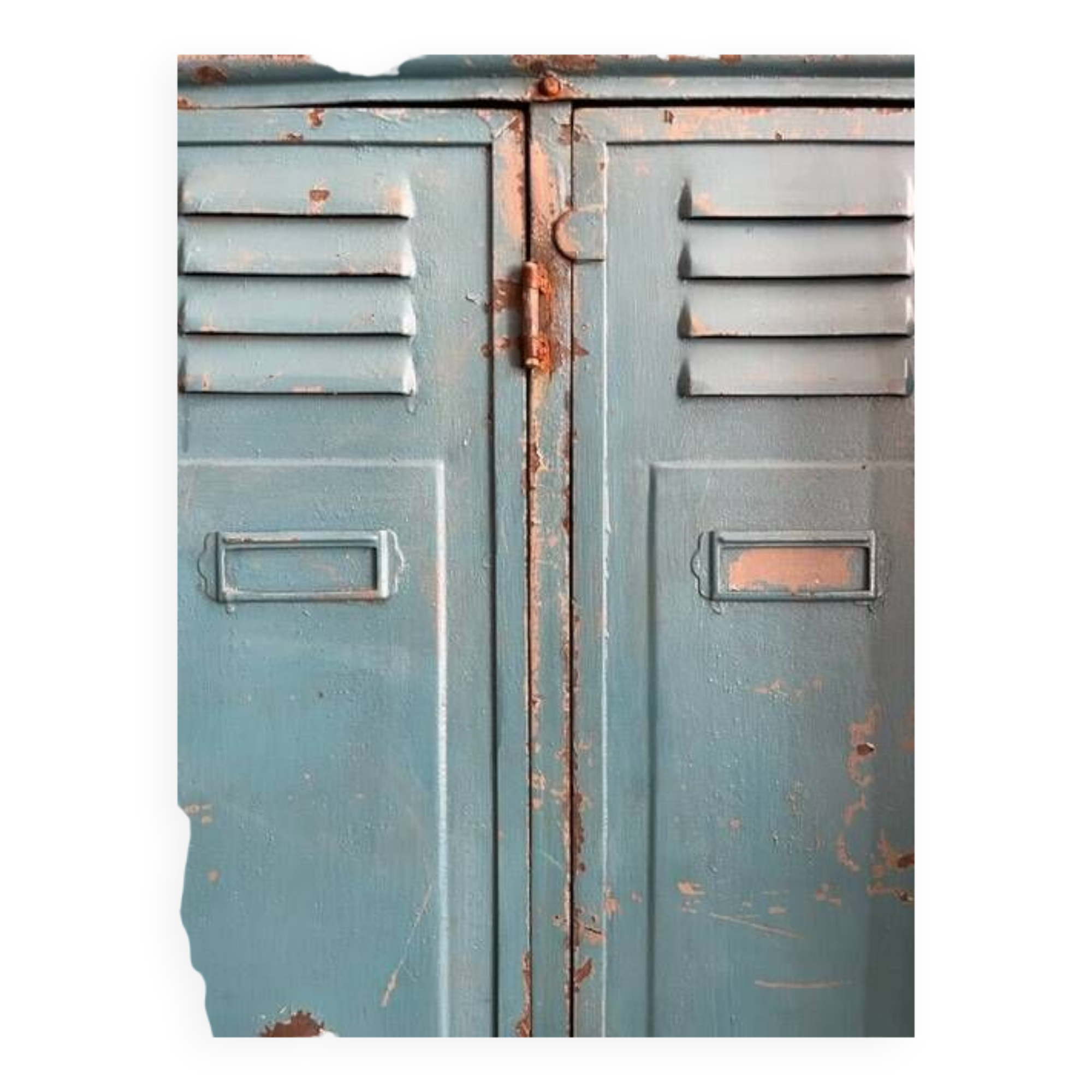 4-door industrial locker room