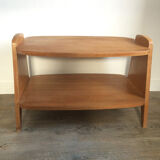 Coffee table or TV stand with compass feet