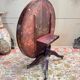 Jacob Desmalter mahogany pedestal table, stamped, Empire/Consulate period