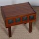 Pair of vintage wooden bedside tables from the 1960s