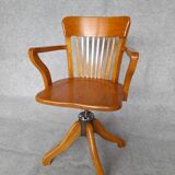 1940 american rotating desk chair