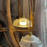 Customizable ezan vintage glass globe portable lamp