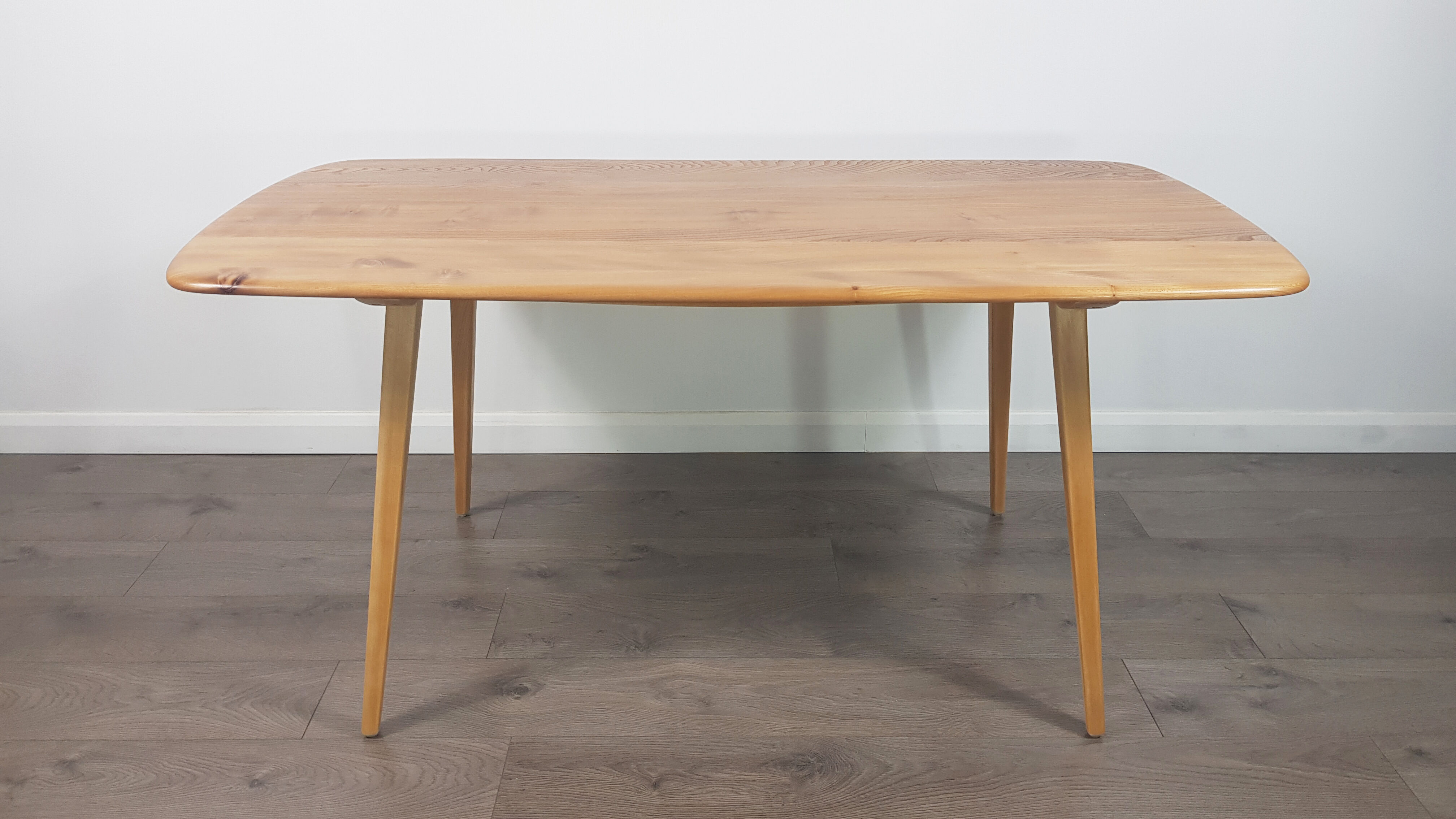Mid Century Plank Dining Table by Lucian Ercolani for Ercol, 1960s