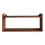 Wall shelf in elm, 1980s