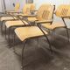 Lot of 6 "Golf" model chairs designed by Francesco Zaccone for the Brunner brand