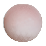 Pink glass globe for chandelier or lamp