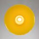 Mid-Century Italian Brass and Yellow Glass Pendant Lamp