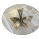 Coffee table in bronze with glass top by Luciano Frigerio