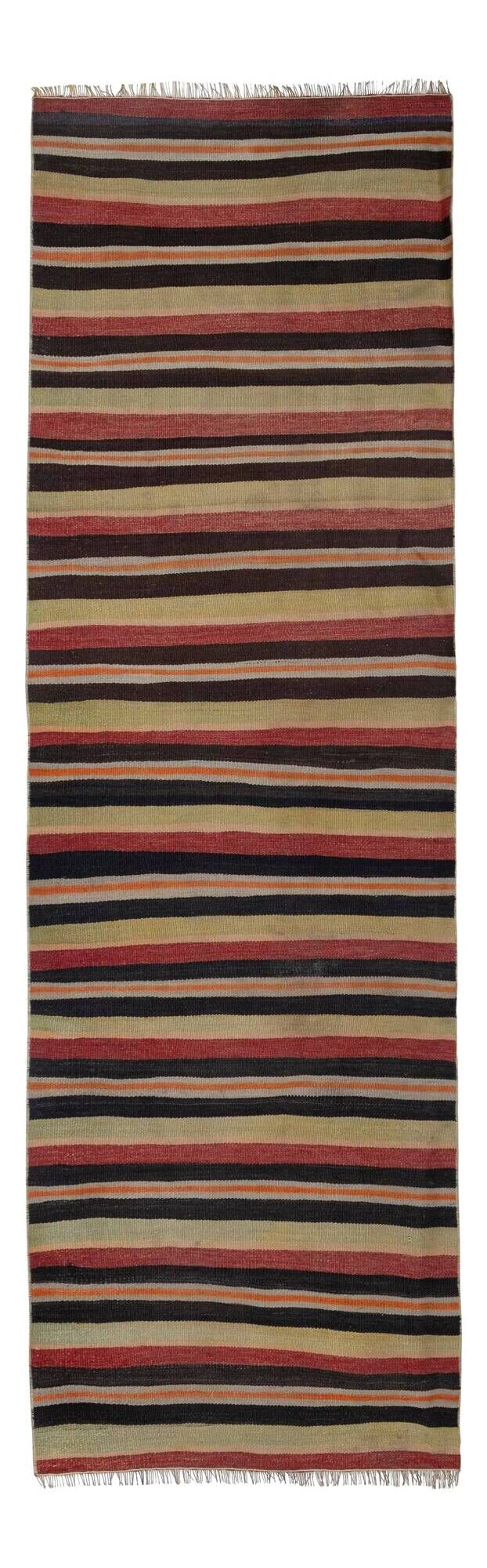 Vintage Turkish hallway rug 77x245 cm