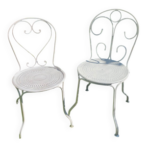 Chaises en fer forgé