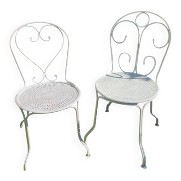 Wrought iron chairs 1950