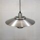Silver Danish Jeka Metaltryk pendant Lamp - Model Dania 3020